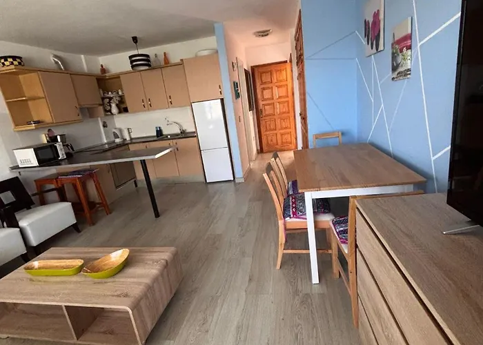 First Line Beach Apartment With Ocean View La Arena